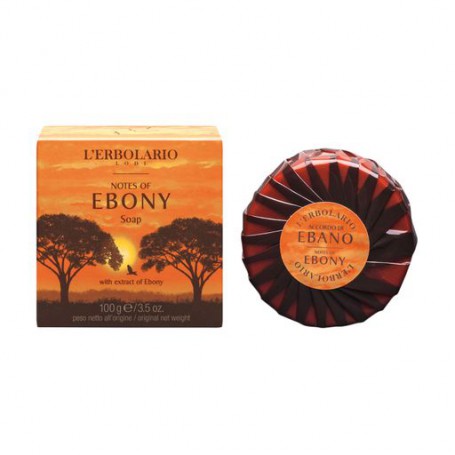 Ароматизированное мыло L'Erbolario Notes Of Ebony Черное дерево, 100 г