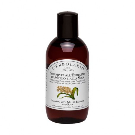 Шампунь L'Erbolario Shampoo с экстрактом проса и сои, 200 мл