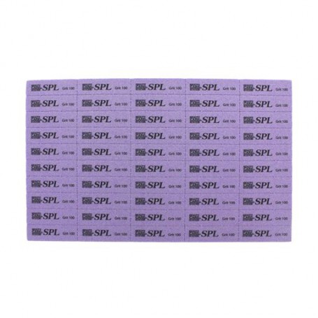 Мини блок минеральный для ногтей SPL 100 грит, 50 шт (MS-958)