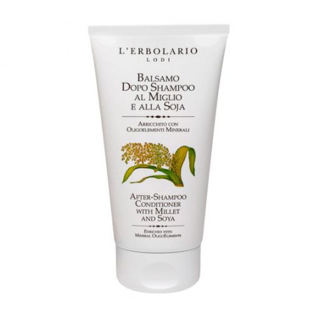 Бальзам L'Erbolario After-Shampoo Conditioner на основе проса и сои, 150 мл