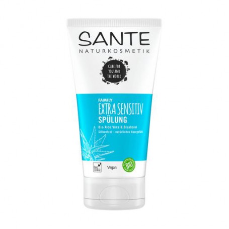 Биокондиционер для всей семьи Sante Family Extra Sensitive Conditioner Алоэ вера и бисаболол, для чувствительной кожи головы, 15