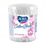 Ватные палочки в стакане Aura Beauty Cotton Buds Soft and Delicate, 100 шт