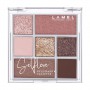 Палетка теней для век LAMEL Make Up Eyeshadow Palette Self Love тон 401, 7 г