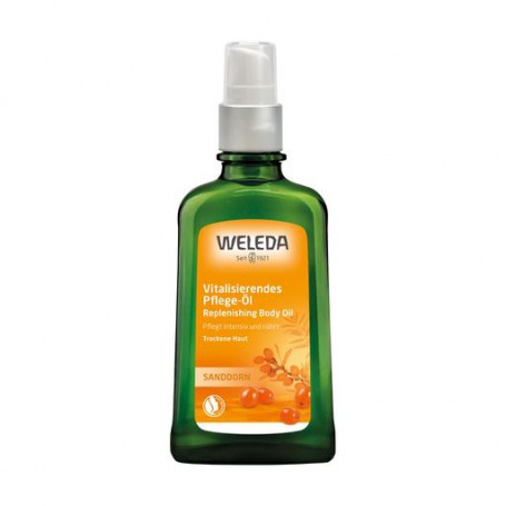 Облепиховое питательное масло для тела Weleda Sea Buckthorn Replenishing Body Oil, 100 мл