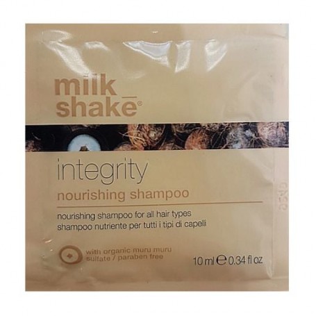 Бессульфатный питательный шампунь milk_shake Integrity Nourishing Shampoo для всех типов волос, 10 мл