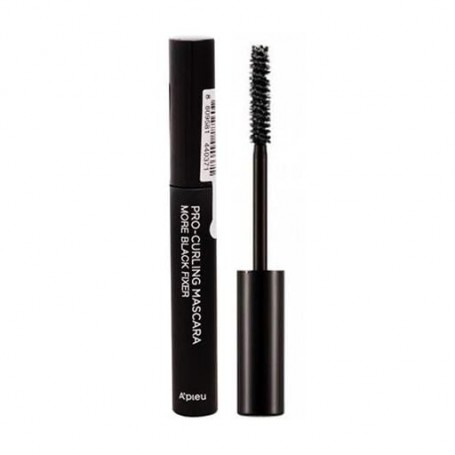 Подкручивающая фиксирующая термотушь для ресниц A'pieu Pro-Curling Mascara More Black Fixer, 3.5 г