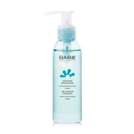 Мицеллярный гель для умывания BABE Laboratorios Soothing Micellar Gel, 90 мл (дорожная версия)