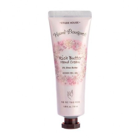 Питательный крем для рук Etude House Hand Bouquet Rich Butter Hand Cream, 50 мл