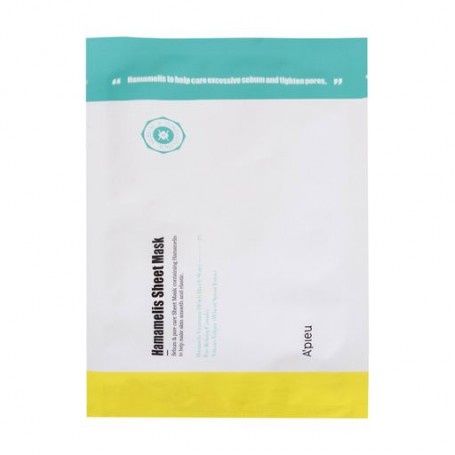 Тканевая маска для лица A'pieu Hamamelis Sheet Mask с гамамелисом, 21 г