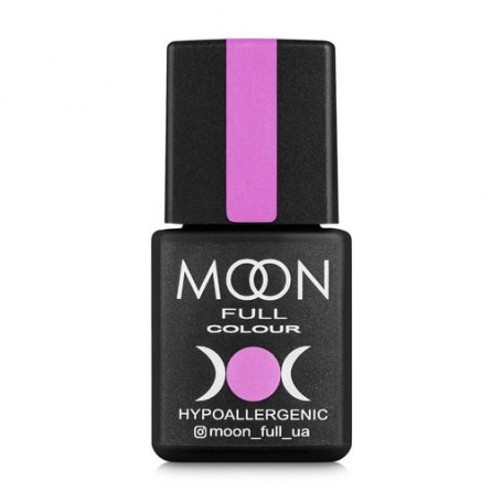 Гель-лак для ногтей Moon Full Color Hypoallergenic Gel Polish 129 амарантовый светлый, 8 мл
