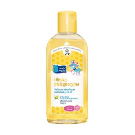 Масло для ухода за младенцами и детьми Skarb Matki Body Care Oil с маслом кукурузных зародышей, 200 мл