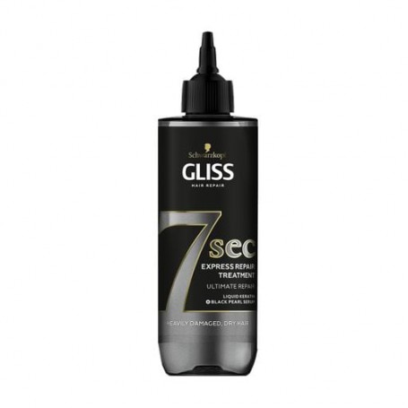 Экспресс-маска Gliss 7 Sec Express Repair Treatment Ultimate Repair для очень поврежденных и сухих волос, 200 мл