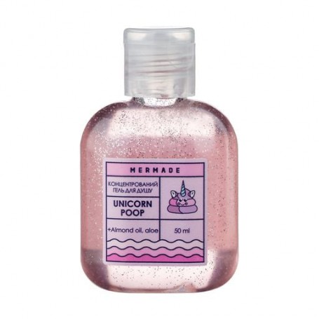 Концентрированный гель для душа Mermade Unicorn Poop, 50 мл