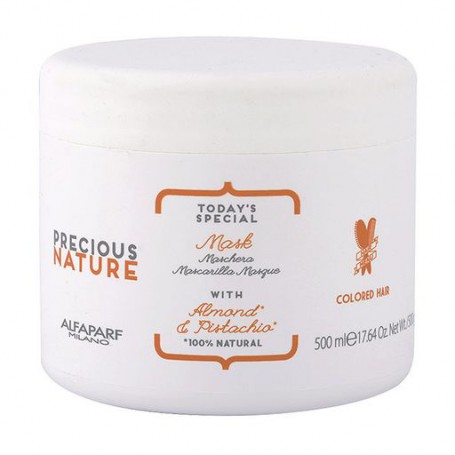 Маска для защиты цвета окрашенных волос Alfaparf Precious Nature Colored Hair Mask Миндаль, 500 мл