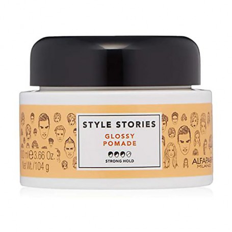 Помада для укладки волос Alfaparf Style Stories Glossy Pomade сильная фиксация, 100 мл