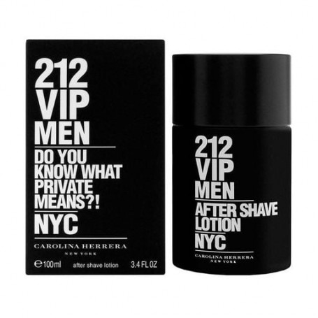 Парфюмированный лосьон после бритья Carolina Herrera 212 VIP Men мужской, 100 мл