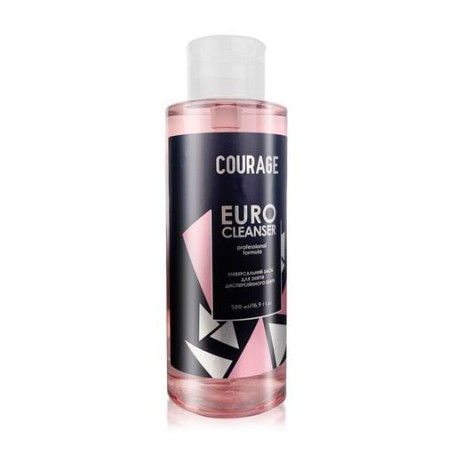 Средство для удаления липкого слоя с ногтей Courage Evro Cleanser, 500 мл
