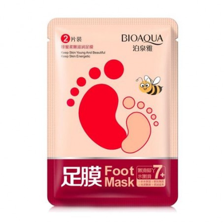 Маска-носки для ног Bioaqua Foot Mask с медом, 35 г
