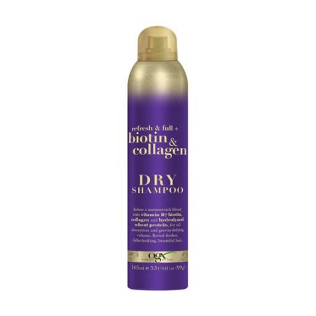 Сухой шампунь для волос OGX Biotin & Collagen Dry Shampoo с биотином и коллагеном, 165 мл