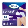 Трусы-подгузники для взрослых TENA Pants Plus Night ночные, размер Мedium, 12 шт