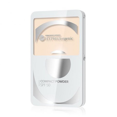 Компактная пудра для лица Bell HypoAllergenic Compact Powder SPF 50 02 Golden Ivory, 9.5 г