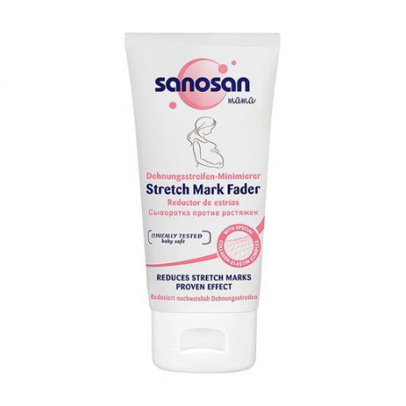 Сыворотка Sanosan Mama Stretch Mark Fader от растяжек и для подтягивания кожи, 75 мл