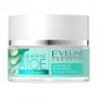 Увлажняюще-матирующий гель для лица Eveline Cosmetics Organic Aloe + Сollagen для нормальной и комбинированной кожи, 50 мл