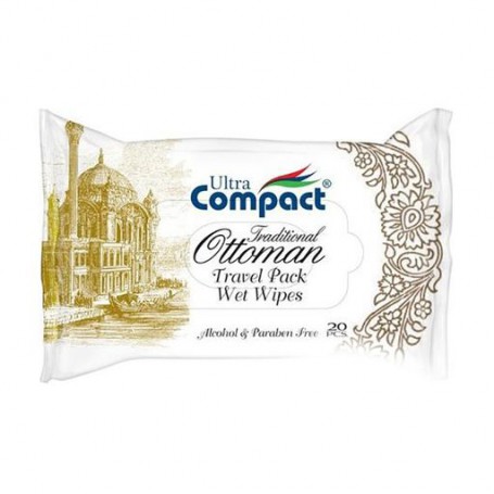 Влажные салфетки Ultra Compact Ottoman Travel Pack, 20 шт
