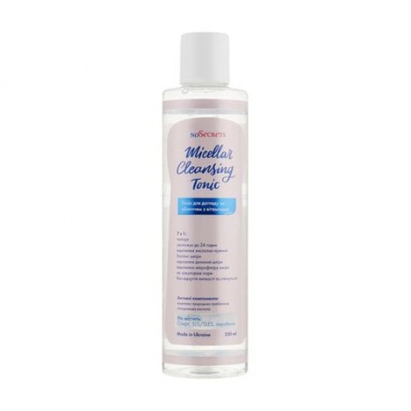 Тоник для лица FCIQ Косметика з інтелектом NoSecrets Micellar Cleansing Tonic с витаминами 7 в 1, 250 мл
