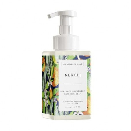 Парфюмированное мыло-пенка для рук и тела Mr.Scrubber Neroli Perfumed Hand&ampBody Foarming Soap, 450 мл