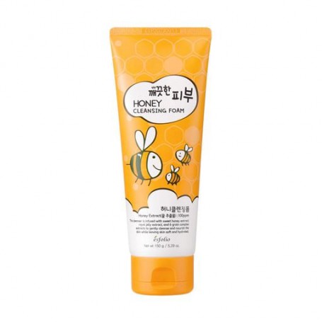 Пенка для умывания лица Esfolio Honey Cleansing Foam Медовая, 150 мл