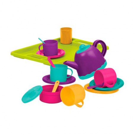 Игровой набор Battat Чайная вечеринка S2 на 4 персоны, от 3 лет, 18 аксессуаров (BT2585Z)