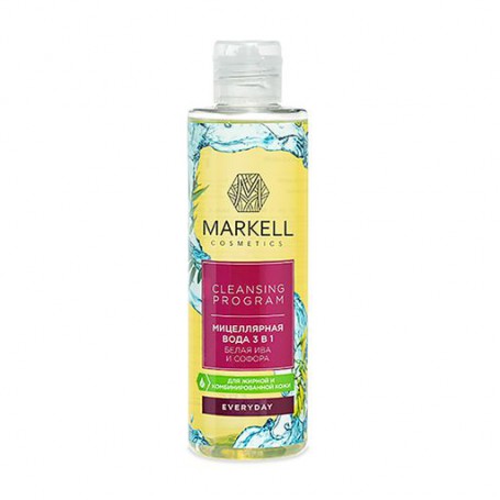 Мицеллярная вода 3 в 1 Markell Cosmetics Every Day Белая ива и софора, 200 мл