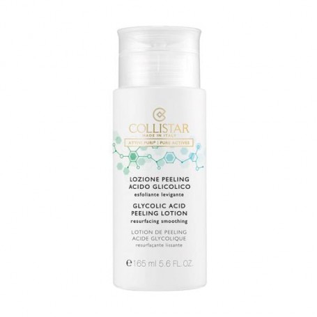 Лосьон-пилинг для лица Collistar Pure Actives Glycolic Acid Peeling Lotion с гликолевой кислотой, 165 мл
