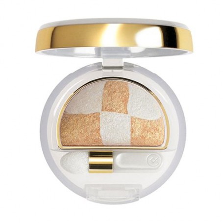 Тени для век Collistar Double Effect Eye-Shadow Wet & Dry 23 Gold With White, 2 г