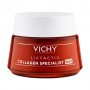 Ночной антивозрастной крем-уход для лица Vichy Liftactiv Collagen Specialist Night Cream с эффектом коррекции морщин, 50 мл