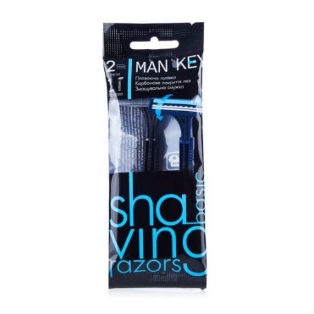 Одноразовая бритва MAN KEY Basic с 2 лезвиями мужская, 1 шт