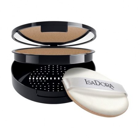 Компактная крем-пудра для лица IsaDora Nature Enhanced Flawless Compact Foundation 84 Cream Sand, 10 г