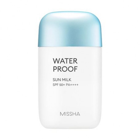Солнцезащитное водостойкое молочко для лица и тела Missha All-around Water Proof Sun Milk SPF 50 +/PA +++, 40 мл