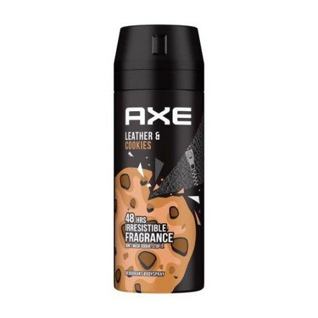 Дезодорант-спрей Axe Leather & Cookies 48H Non Stop Fresh мужской, 150 мл