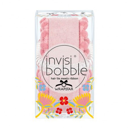 Резинка с лентой для волос Invisibobble Wrapstar Flores & Bloom Ami & Co, 1 шт