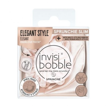 Резинка-браслет для волос Invisibobble Sprunchie Slim Ballerina Bow, 1 шт