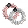 Резинка-браслет для волос Invisibobble Sprunchie Slim Bella Chrome, 2 шт
