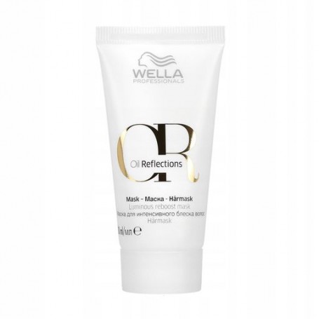 Маска для интенсивного блеска волос Wella Professionals Oil Reflections Luminous Reboost Mask, 30 мл