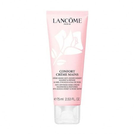 Крем для рук Lancome Confort Cream Увлажнение и восстановление, с экстрактом мёда, акации и розовой водой, 75 мл
