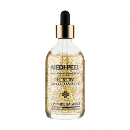 Антиоксидантная сыворотка для лица Medi-Peel Luxury 24K Gold Ampoule для сияния кожи, 100 мл