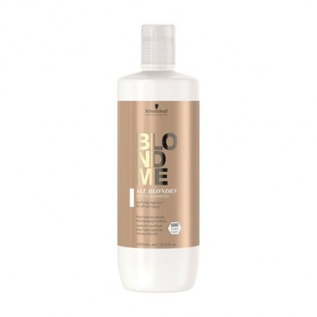 Детокс-шампунь Schwarzkopf Professional Blondme All Blondes Detox Shampoo, для всех типов волос, 1 л