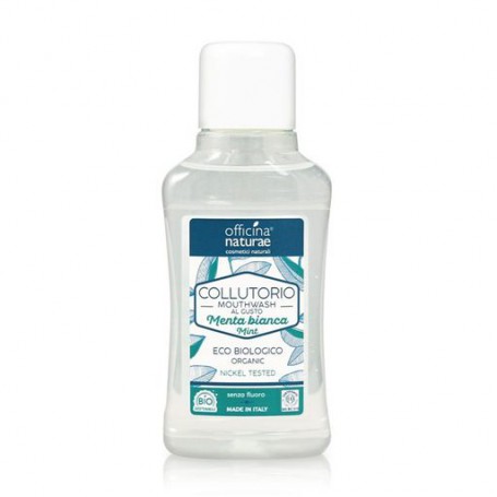 Органический ополаскиватель для полости рта Officina Naturae Mouthwash Mint с мятным ароматом, 250 мл