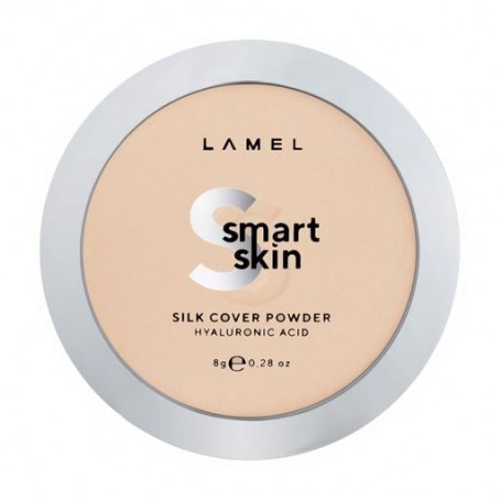 Компактная пудра для лица Lamel Professional Smart Skin Silk Compact Powder 401, 8 г
