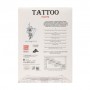 Фантазийные колготки женские Conte Elegant Tattoo 20С-17СП, с рисунком Garden, 20 DEN, 005 Bronz, размер 3